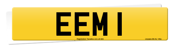 Registration number EEM 1